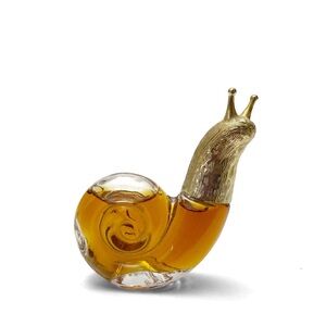 Vintage Avon Snail Mini Perfume Bottle 0.25 Fl Oz